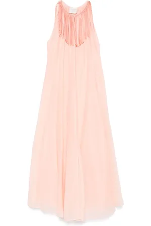 FORTE FORTE Fringe-detail midi dress