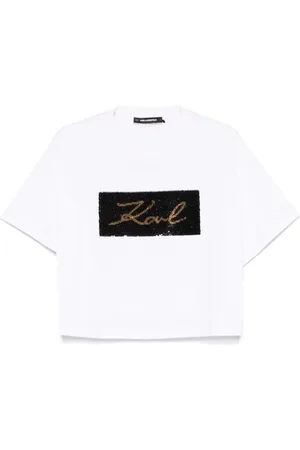 Karl Lagerfeld Reversible sequins T-shirt