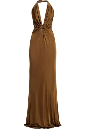Tom Ford Knot-detail evening dress