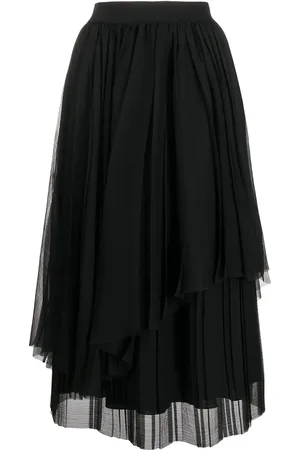 Fabiana Filippi Tiered tulled skirt