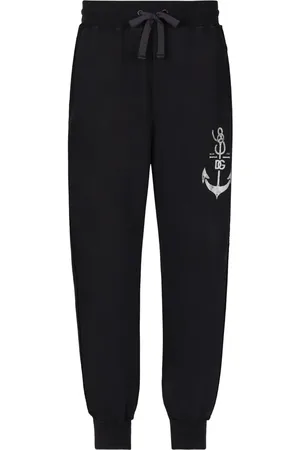 Dolce & Gabbana Logo-print cotton track pants