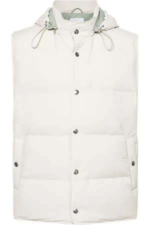 ELEVENTY Hooded padded gilet