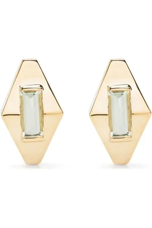 Aliita 9kt yellow Deco Rombo earrings