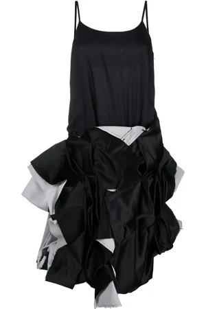 Comme des Garçons Deconstructed tailored midi dress