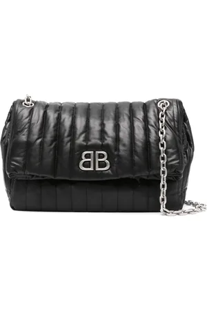 Balenciaga Medium Monaco chain-strap quilted shoulder bag