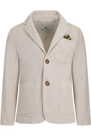 Etro Logo-embroidered blazer
