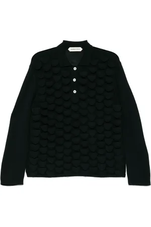 Namacheko Bird feather polo shirt