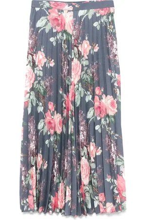 JUNYA WATANABE Floral-print midi skirt