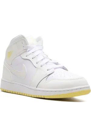 Jordan Jordan 1 Mid "Sail/Light/Laser Orange" sneakers
