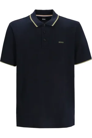 HUGO BOSS Paddy contrasting-collar polo shirt