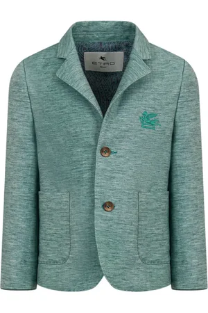Etro Logo-embroidered blazer