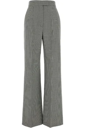 Alexander McQueen Houndstooth wool trousers