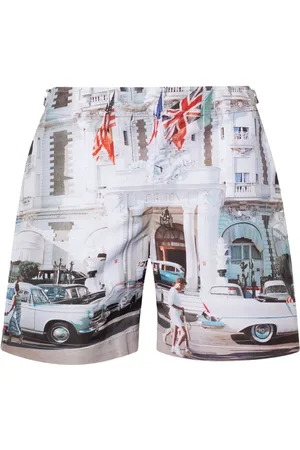 Orlebar Brown Bulldog Photographic swim shorts