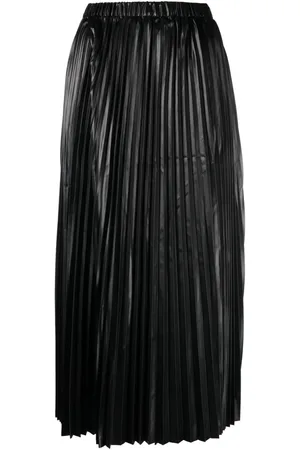 JUNYA WATANABE Pleated layered cropped trousers