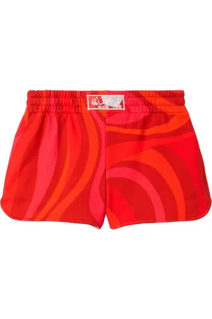 Puccini Marmo-print shorts