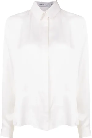 Gloria Coelho Button-up silk shirt