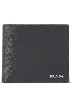 Prada Textured bi-fold wallet