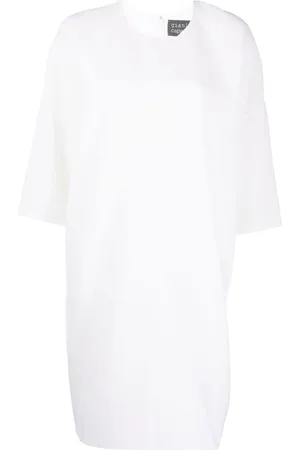 GIANLUCA CAPANNOLO Anne three-quarter sleeve wool dress