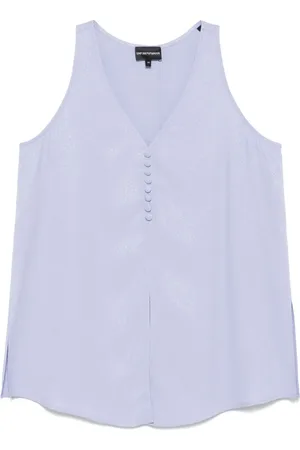 Emporio Armani Armure V-neck top