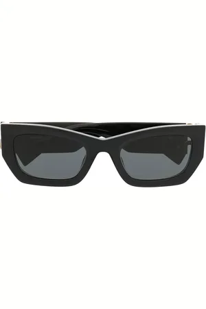 Miu Miu Logo-plaque rectangular sunglasses