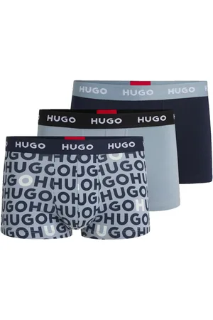 HUGO BOSS Logo-printed briefs (pack of three)