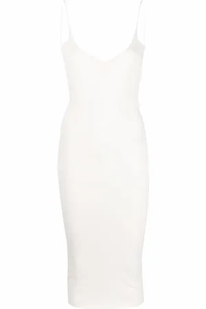 Dsquared2 Ruched backless midi dress