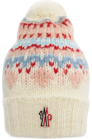 Moncler Fair isle intarsia beanie