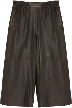 YVES SALOMON Culotte leather trousers
