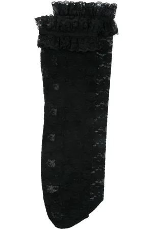 Self-Portrait Floral-lace socks