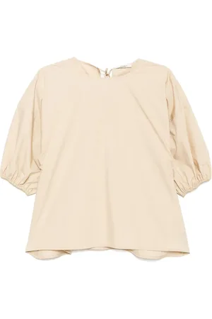 GOEN.J Balloon-sleeve top