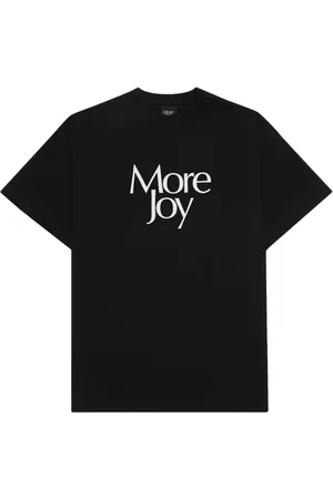 More Joy Logo-print organic cotton T-shirt