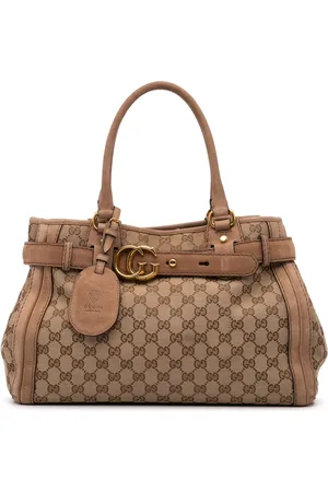 Gucci 2000-2015 GG Canvas Running tote bag