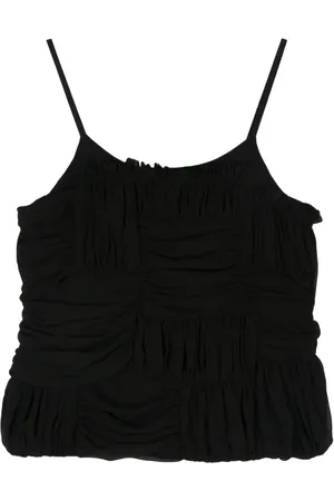 Comme des Garçons Draped-detail blouse