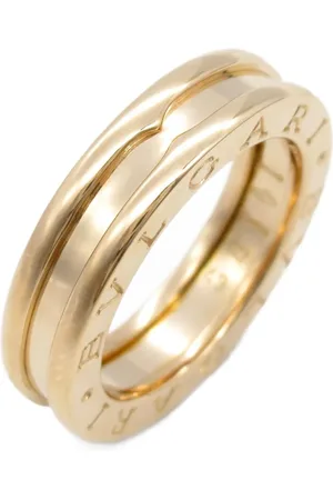 Bvlgari 2010s 18K rose B-Zero1 ring