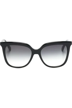 Longchamp Logo-engraved cat-eye sunglasses