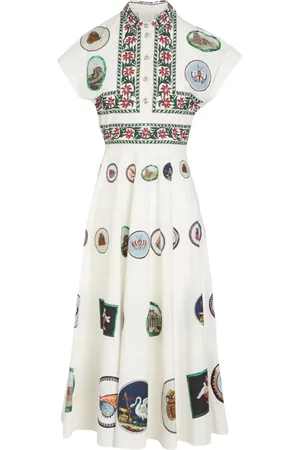 Giambattista Valli Micromosaic midi dress