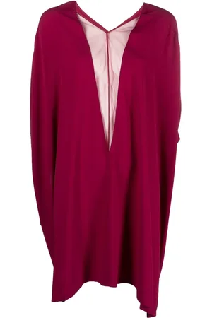 Rick Owens Plunging V-neck poncho top
