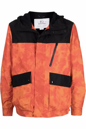 Woolrich Trek tie dye-print windbreaker