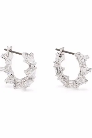 Swarovski Matrix mini hoop earrings
