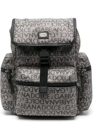 Dolce & Gabbana Debossed logo-print backpack