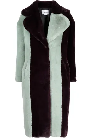 Jakke Katie mid-length faux-fur coat