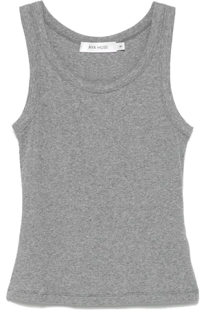 AYA MUSE Ribbed tank top