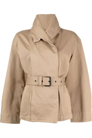 Isabel Marant Prunille belted cotton jacket