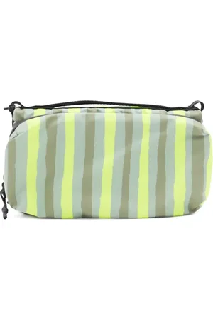 Maison Kitsuné Striped shoulder bag