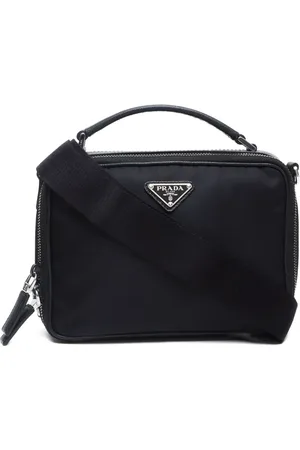 Prada 2015 triangle-logo shoulder bag