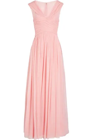 Giambattista Valli Wrapped silk georgette dress
