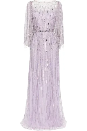 Jenny Packham Rhapsody sequin-embellished gown