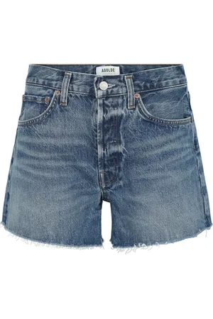 AGOLDE Parker Long denim shorts