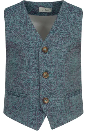 Etro Linen-cotton waistcoat