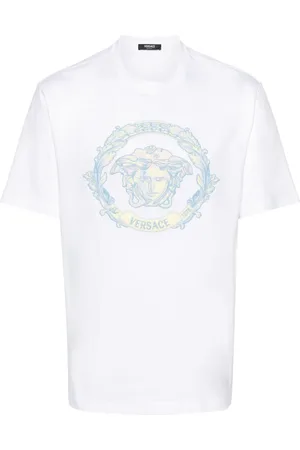 VERSACE Barocco Wave Crest cotton T-shirt
